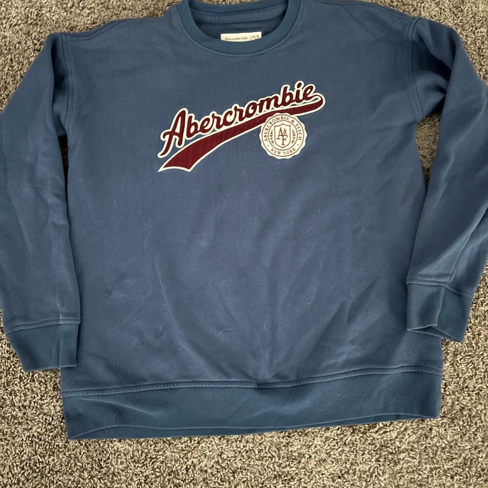 Abercrombie Kids Blue Crewneck Sweater